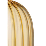 Sfesnic din sticla, galben, 23 cm, Giselle - SIMONA'S COLLECTION