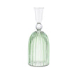 Sfesnic din sticla, verde, 19.5 cm, Giselle - SIMONA'S COLLECTION