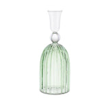 Sfesnic din sticla, verde, 19.5 cm, Giselle - SIMONA'S COLLECTION