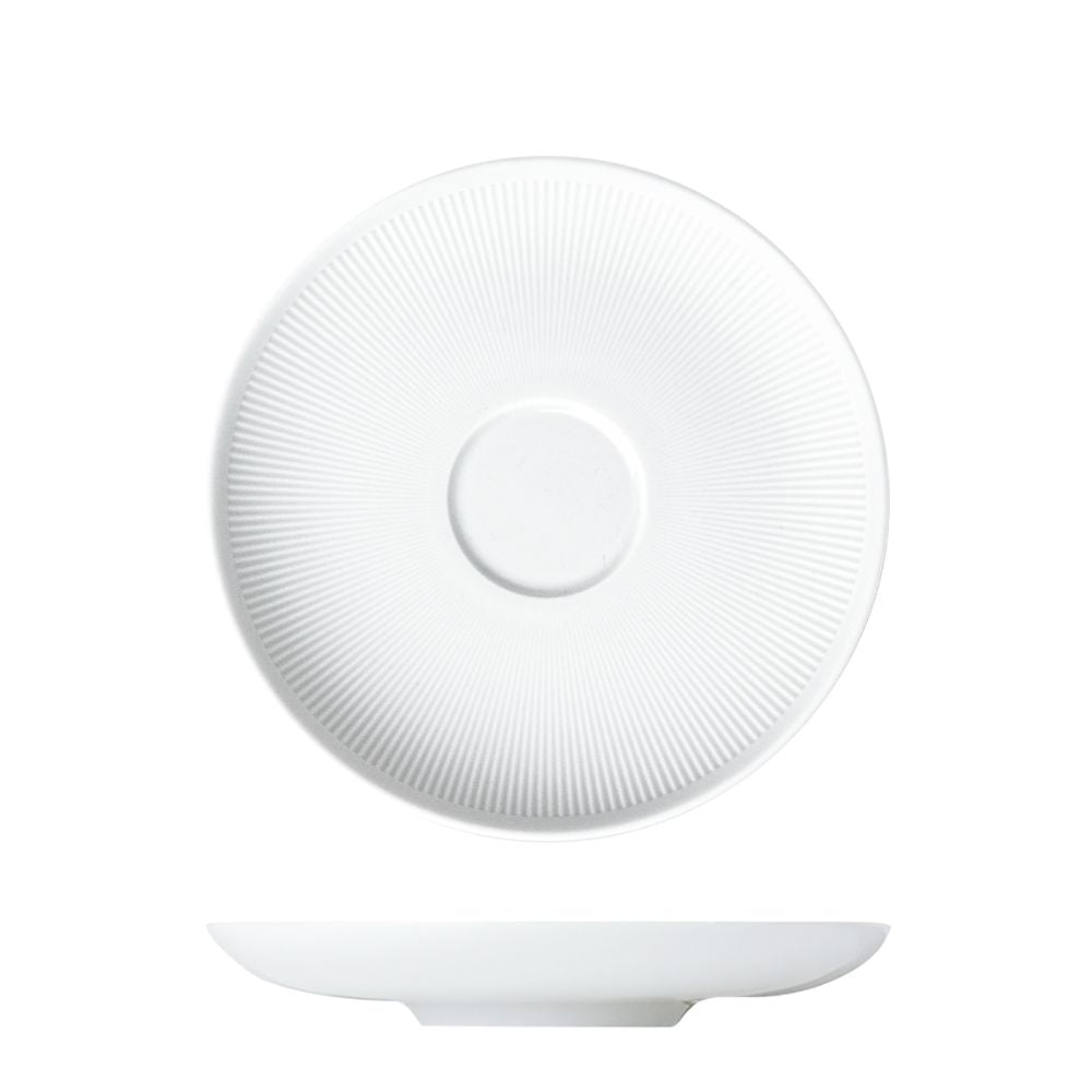 Farfurie universala pentru cesti, Stella satin white - SIEGER by FURSTENBERG
