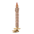 Ornament pentru brad lumanare, 17 cm, auriu, Torthe - Simona's Christmas