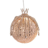 Glob din sticla, auriu, 12 cm, Badru - Simona's Christmas