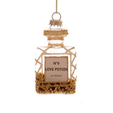 Ornament pentru brad, alb, 8.5 cm, Iconic Perfume - Simona's Christmas