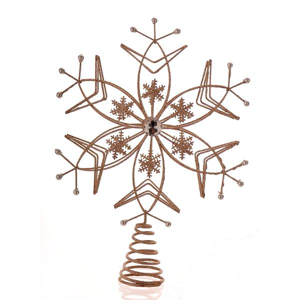 Varf pentru brad, auriu, 32 cm, Seraina - Simona's Christmas