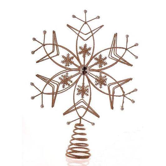 Varf pentru brad, auriu, 32 cm, Seraina - Simona's Christmas