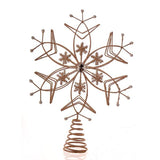 Varf pentru brad, auriu, 32 cm, Seraina - Simona's Christmas