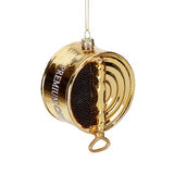 Ornament pentru brad, auriu, 11.5 cm, Caviar - Simona's Christmas