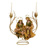 Sfesnic decorativ, 68 cm, auriu, Holy Family - Simona's Christmas