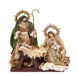 Decoratiune Sfanta Familie, 29 cm, bej, Holy - Simona's Christmas