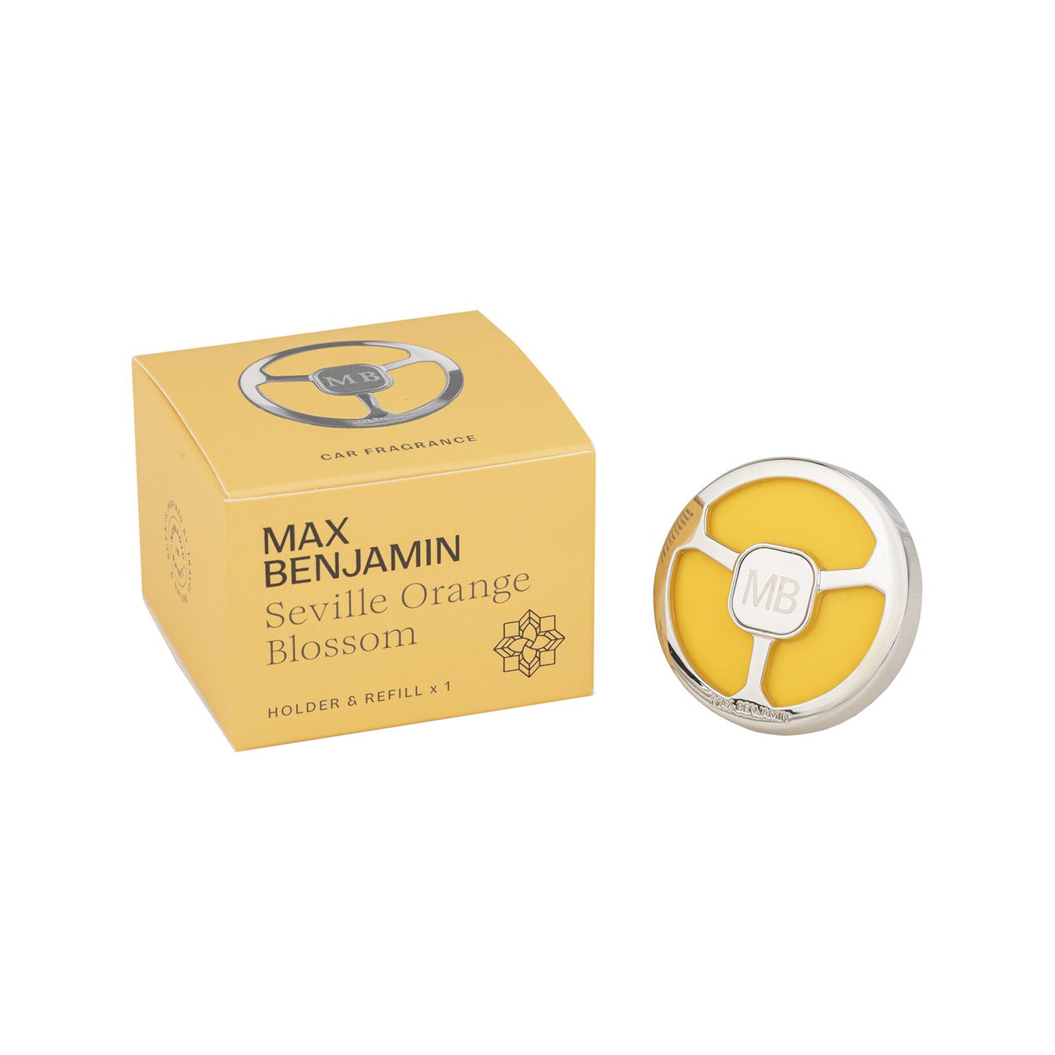 Aromatizator pentru masina, Seville Orange Blossom, Car Fragrance - MAX BENJAMIN