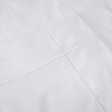 Lenjerie de pat 180x200, percal, 4 piese, Athena Blanc - YVES DELORME