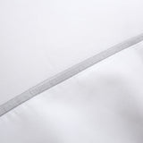 Lenjerie de pat 180x200, percal, 4 piese, Athena Silver - YVES DELORME