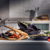 Bol pentru salata, vanata, 26 cm, Beringela - BORDALLO PINHEIRO