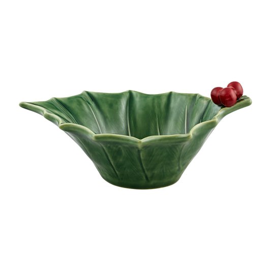 Bol ceramic, 21 cm, Holly - BORDALLO PINHEIRO