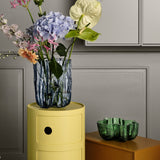 Bol decorativ, Green, 25 cm, Crackle by Asa Jungnelius - KOSTA BODA