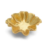 Bol decorativ Lotus Leaf, auriu, 19 cm, Iltesoro - SIMONA'S COLLECTION