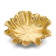Bol decorativ Lotus Leaf, auriu, 25 cm, Iltesoro - SIMONA'S COLLECTION