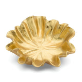 Bol decorativ Lotus Leaf, auriu, 25 cm, Iltesoro - SIMONA'S COLLECTION