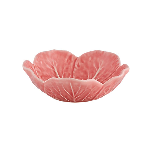 Bol multifunctional, 12 cm, roz, Couve - BORDALLO PINHEIRO