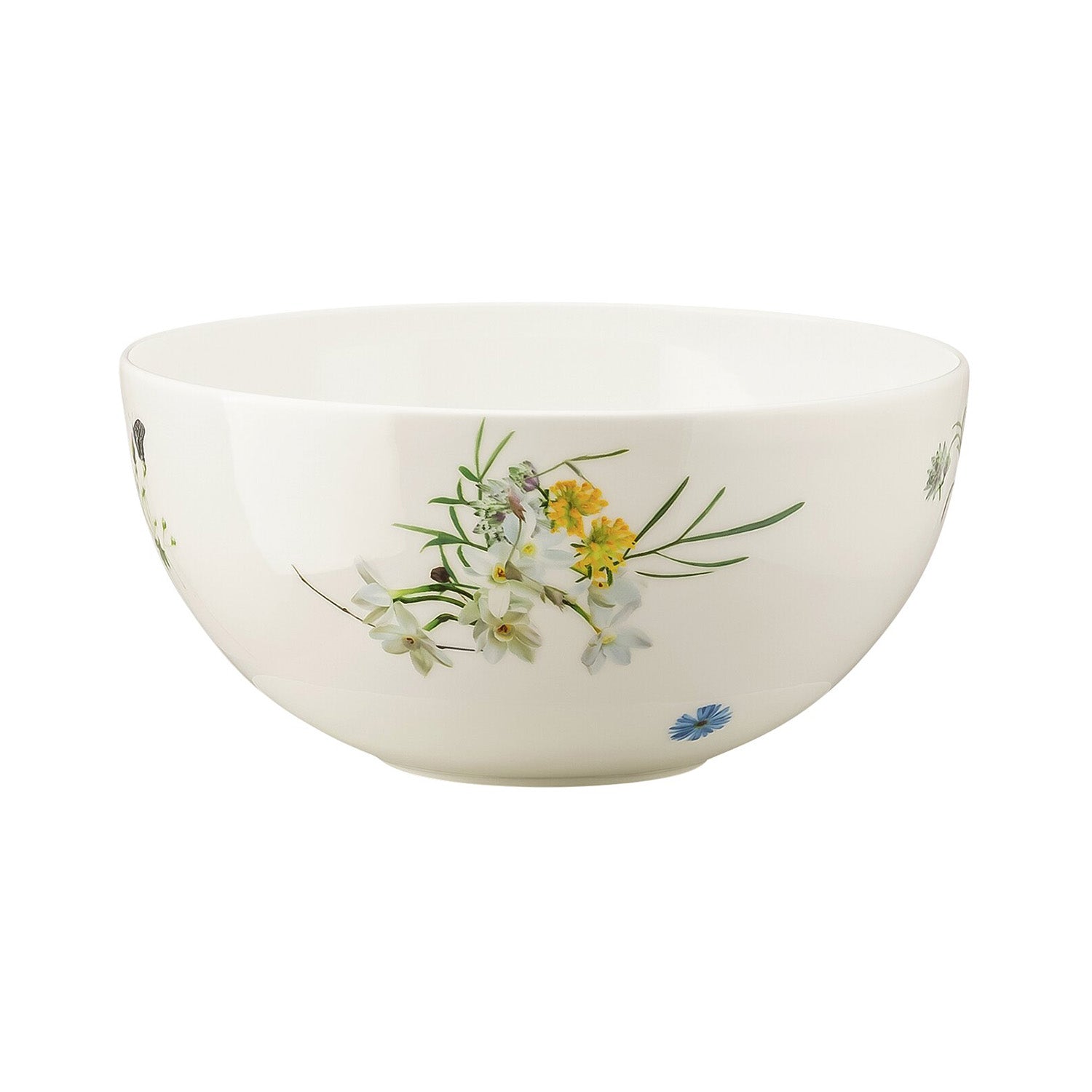 Bol pentru salata, 18 cm, Brillance Fleurs des Alpes by Regula Studli - ROSENTHAL