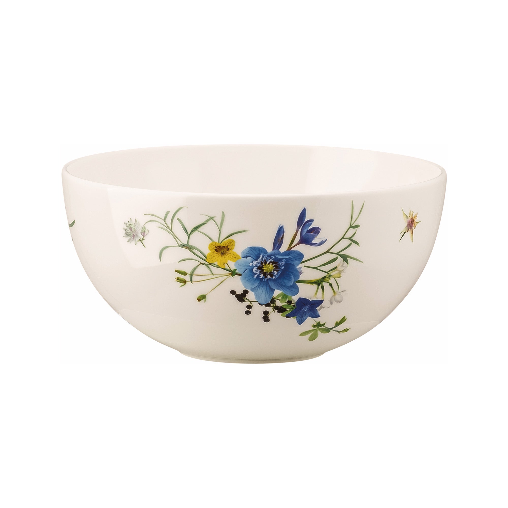 Bol pentru salata, 18 cm, Brillance Fleurs des Alpes by Regula Studli - ROSENTHAL