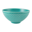 Bol pentru salata, turcoaz, 25 cm, Bicos - BORDALLO PINHEIRO