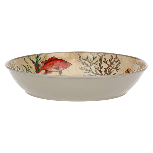 Bol pentru servire, melamina, 37 cm, Sea Life - SIMONA'S COLLECTION