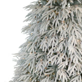 Brad artificial Flocked Caledonian, 750 leduri, 243 cm - SIMONA'S CHRISTMAS