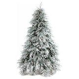 Brad artificial Flocked Caledonian, 750 leduri, 243 cm - SIMONA'S CHRISTMAS