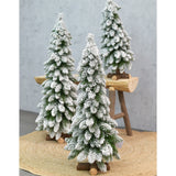 Brad artificial Flocked Dunkeld, 91 cm - SIMONA'S CHRISTMAS