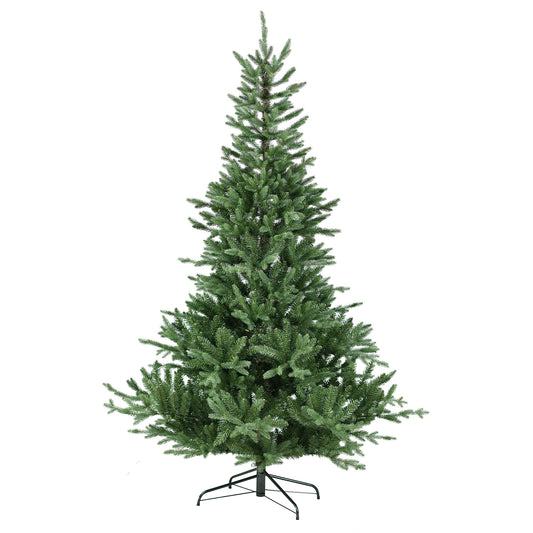 Brad artificial Flocked Renfrew, verde, 240 cm - SIMONA'S CHRISTMAS