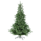 Brad artificial Flocked Renfrew, verde, 240 cm - SIMONA'S CHRISTMAS