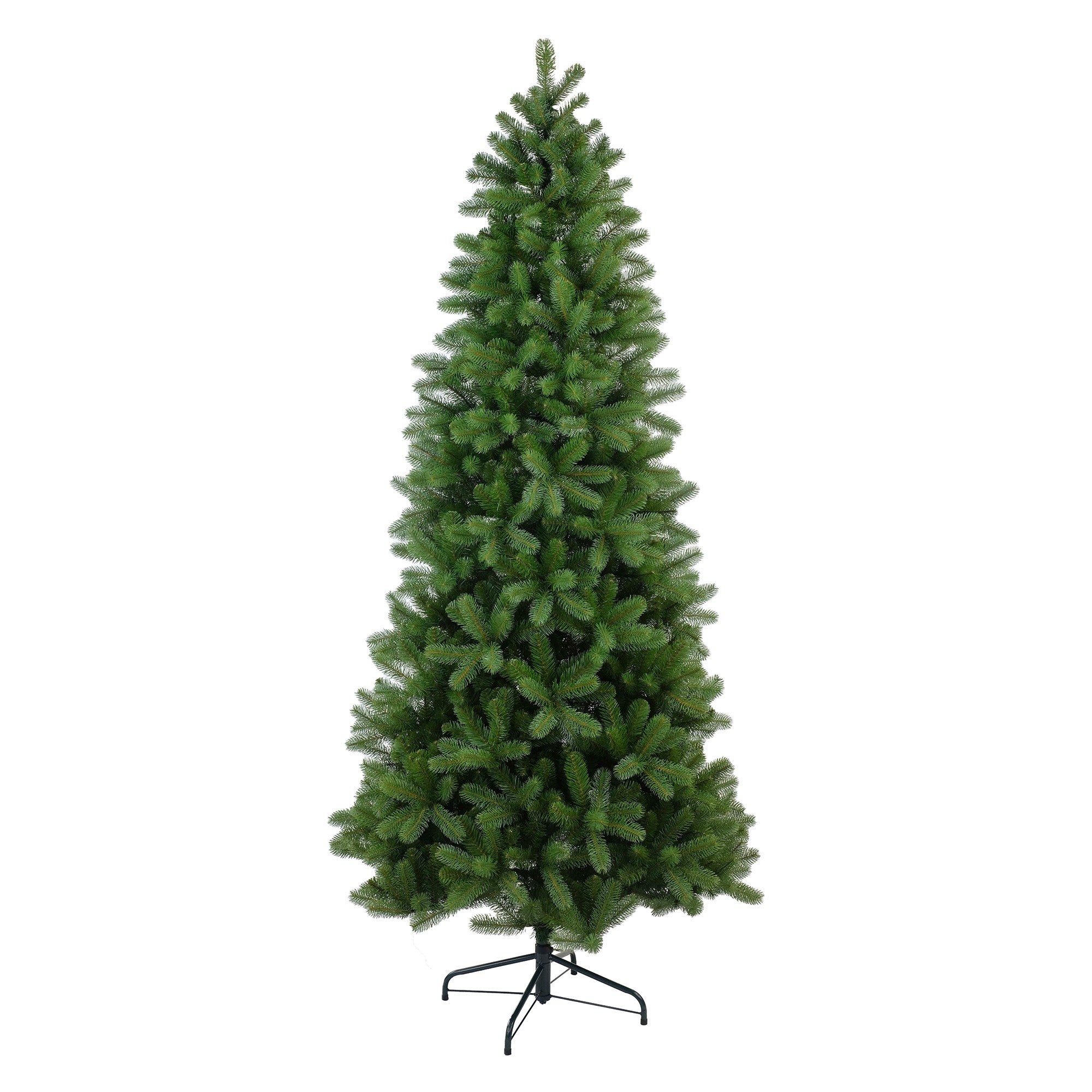 Brad artificial Glencoe Slim, verde, 243 cm - SIMONA'S CHRISTMAS