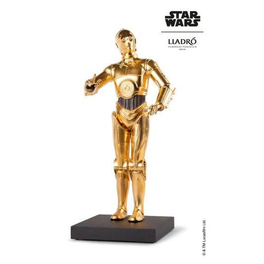 Sculptura din portelan, C3PO - LLADRO