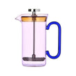 Cafetiera frantuzeasca, roz/albastru, 400 ml, Clarinette by Naessi Studio - ICHENDORF