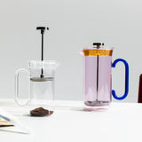 Cafetiera frantuzeasca, galben, 900 ml, Clarinette by Naessi Studio - ICHENDORF