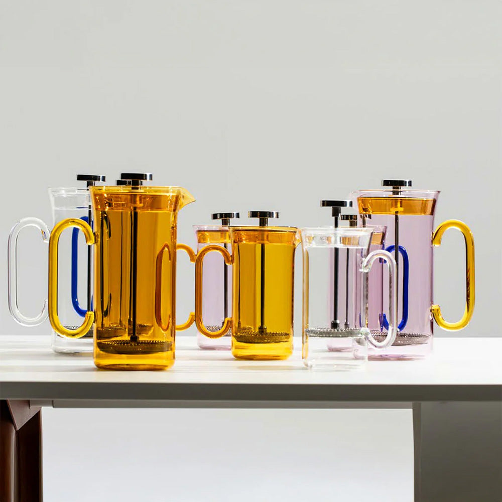 Cafetiera frantuzeasca, galben, 900 ml, Clarinette by Naessi Studio - ICHENDORF