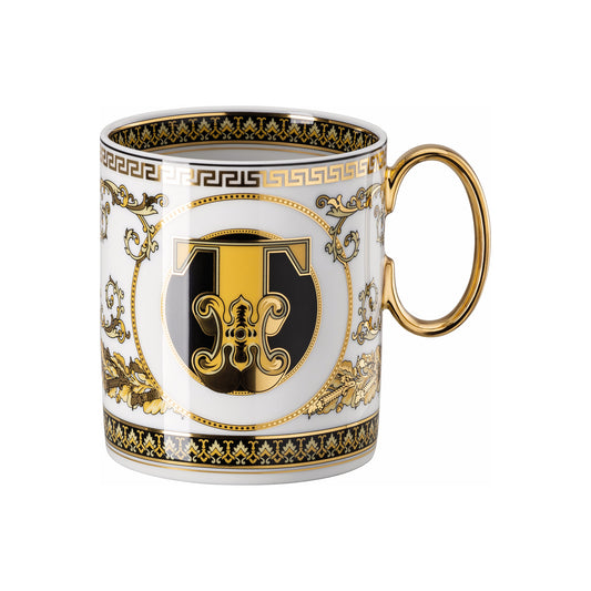 Cana din portelan, Virtus Alphabet T - VERSACE