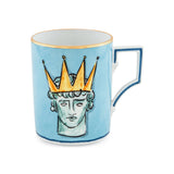 Cana din portelan, 365 ml, Il Viaggio di Nettuno Sea Blue - GINORI 1735