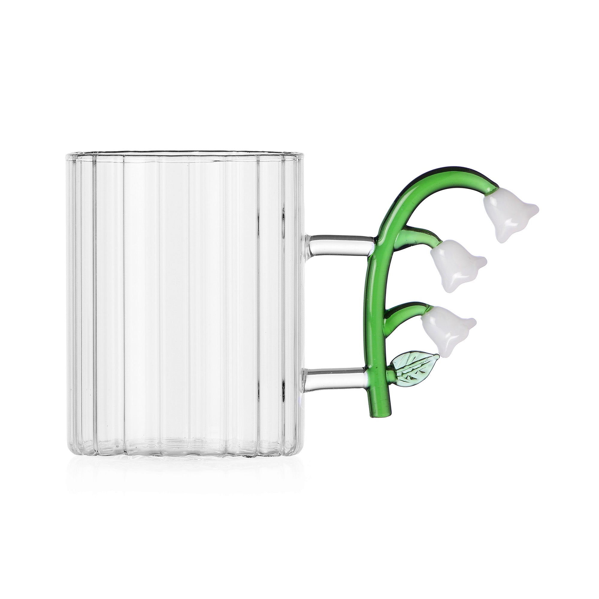 Cana din sticla, White Flower, Botanica by Alessandra Baldereschi - ICHENDORF