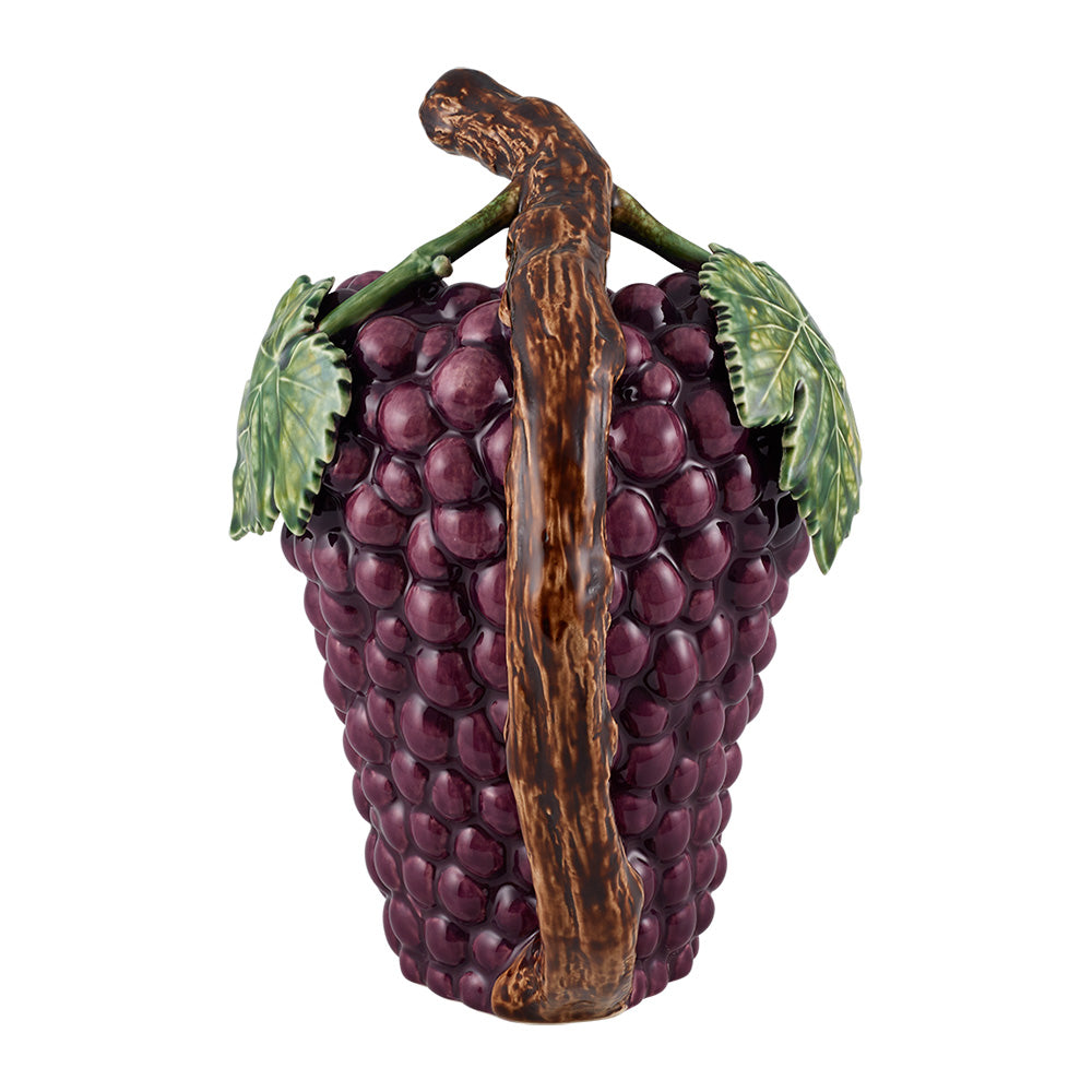 Carafa ceramica, mov, Grapes - BORDALLO PINHEIRO