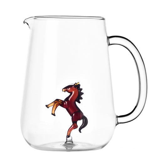 Carafa din sticla, 1.7 L, cal, Animal Farm by Alessandra Baldereschi - ICHENDORF