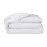 Lenjerie de pat 180x200, percal, 4 piese, Athena Blanc - YVES DELORME