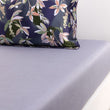 Cearceaf cu elastic pentru saltea 160x200, satin, Brume - YVES DELORME