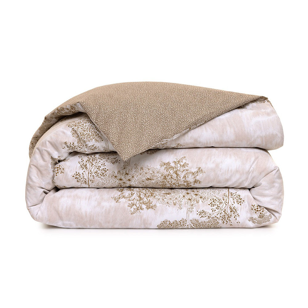 Lenjerie de pat 180x200 cm, bumbac, 4 piese, Paysages - YVES DELORME