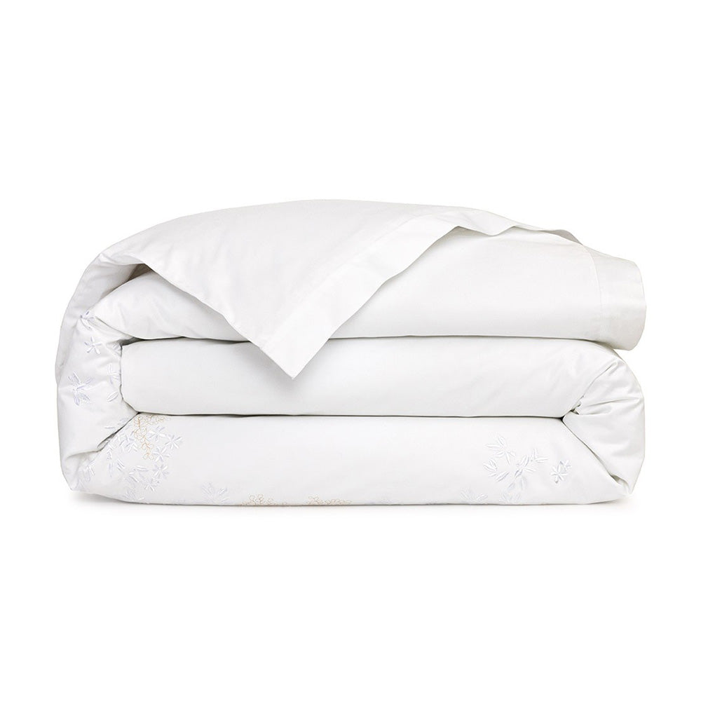 Lenjerie de pat 180x200, satin, 4 piese, Bagatel - YVES DELORME