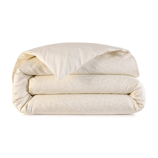 Cearceaf pentru pilota 240x220 cm, satin, Leopard Milk - YVES DELORME