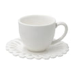 Ceasca pentru cafea si farfurie, 100 ml, Giulietta - LA PORCELLANA BIANCA