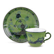 Ceasca pentru cafea si farfurie, 120 ml, Oriente Italiano Malachite - GINORI 1735