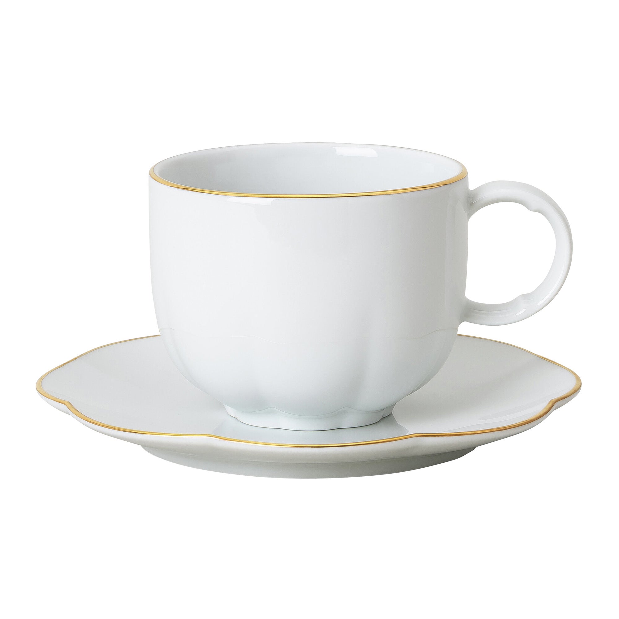 Ceasca pentru cafea si farfurie, 300 ml, Sonetto Oro - ROSENTHAL